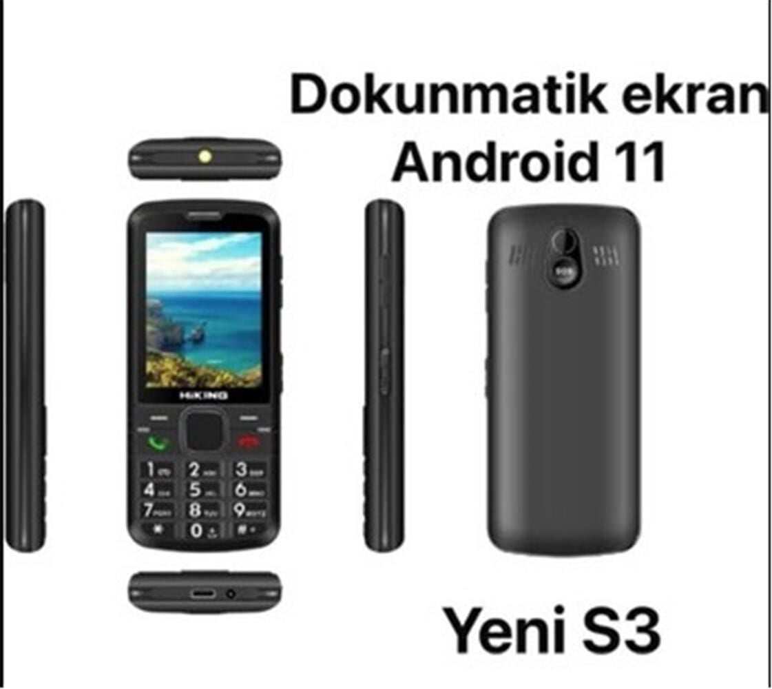 Hiking S3 Tuşlu lacivert 4,5G Cep Telefon