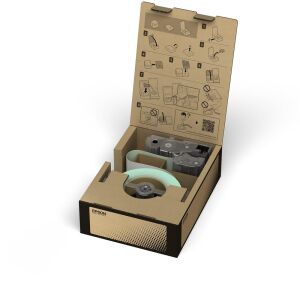 Epson BR-VN24WB Vinil Beyaz Üzeri Siyah 24mm 45Metre Etiket