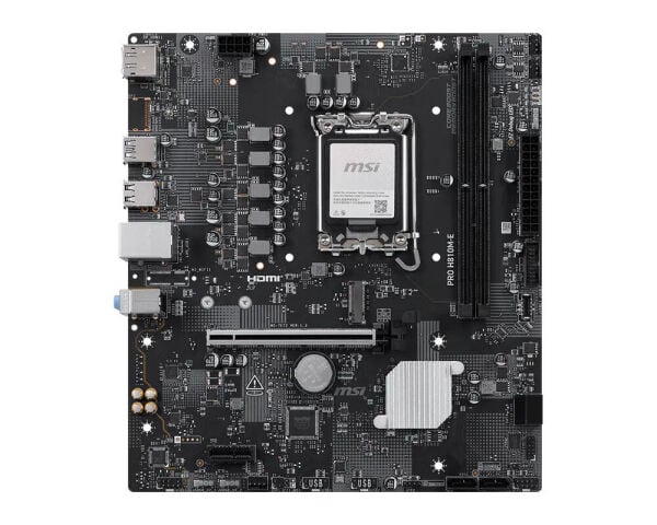 MSI PRO H810M-E DDR5 6400MHz (OC) M.2 mATX 1851P