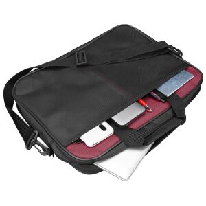 Snopy DR-650 15.6'' Siyah-Kırmızı Bilgisayar Notebook Çantası