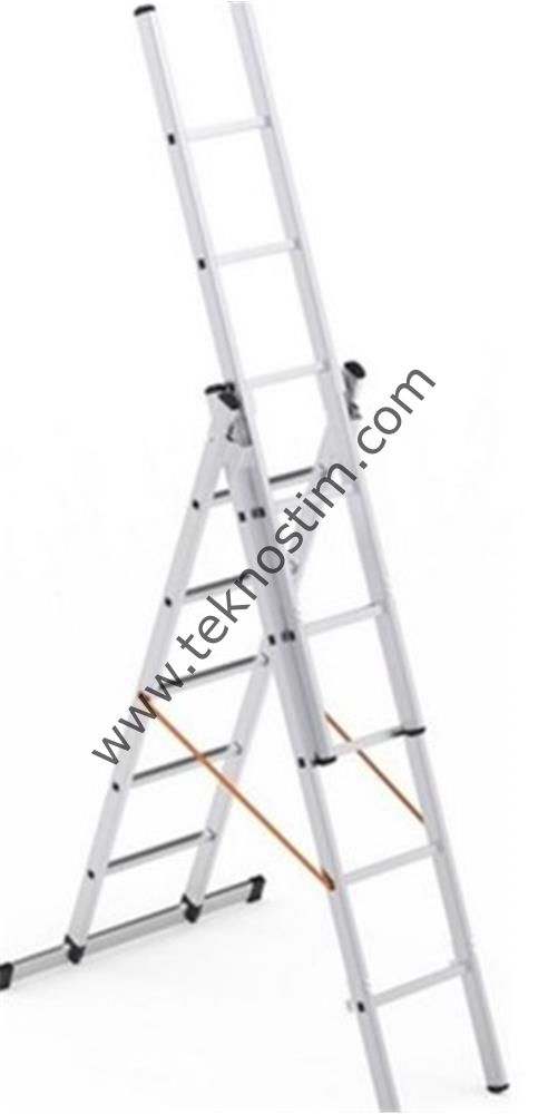Seçkin 2x3,5-7mt Aliminyum Merdiven