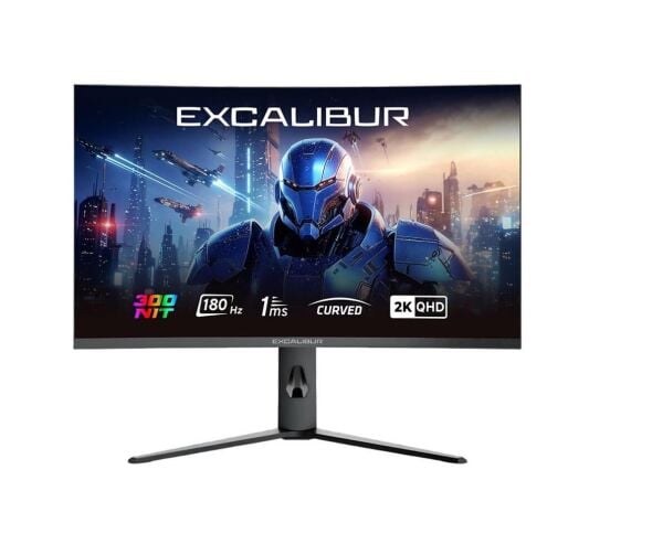 Casper 31.5'' Excalibur M.E315QVC-C 2K QHD 180HZ 1MS PİVOT Curved 2xHdmi 2xDp Oyuncu Monitörü