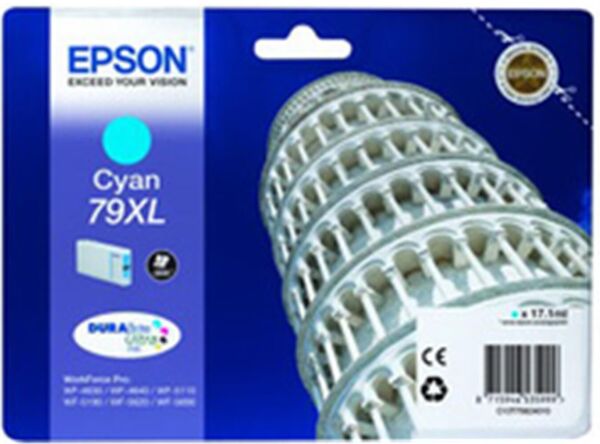 Epson WP5110-5190 Cyan Mavi Yüksek Kapasite Mürekkep Katuş T79024010