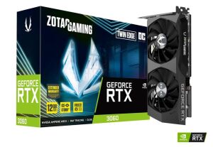Zotac RTX3060 Twin Edge OC ZT-A30600H-10M 192 Bit GDDR6 12 GB Ekran Kartı