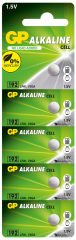 GP GP192-C5 LR41 AG3  Alkalin Düğme Pil 5'li Paket