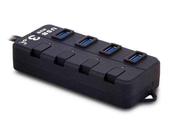 S-link SL-U307B Siyah 4 Port 3.0 Usb Çoklayıcı