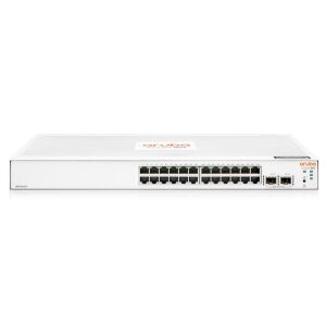 HPE ARUBA ION JL812A 1830 24 PORT GIGABIT + 2X1GB SFP UPLINK YÖNETİLEBİLİR RACKMOUNT SWITCH