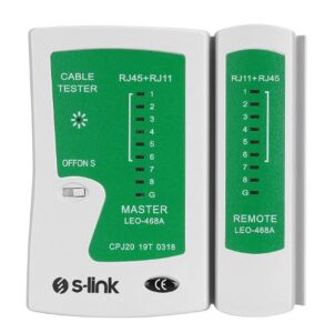 S-link SL-468 RJ-45,RJ-11 Lüks Kablo Test