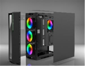 Inca Emg-17XN 4X1200mm Kumandalı ARGB Fan Gaming Computer Case