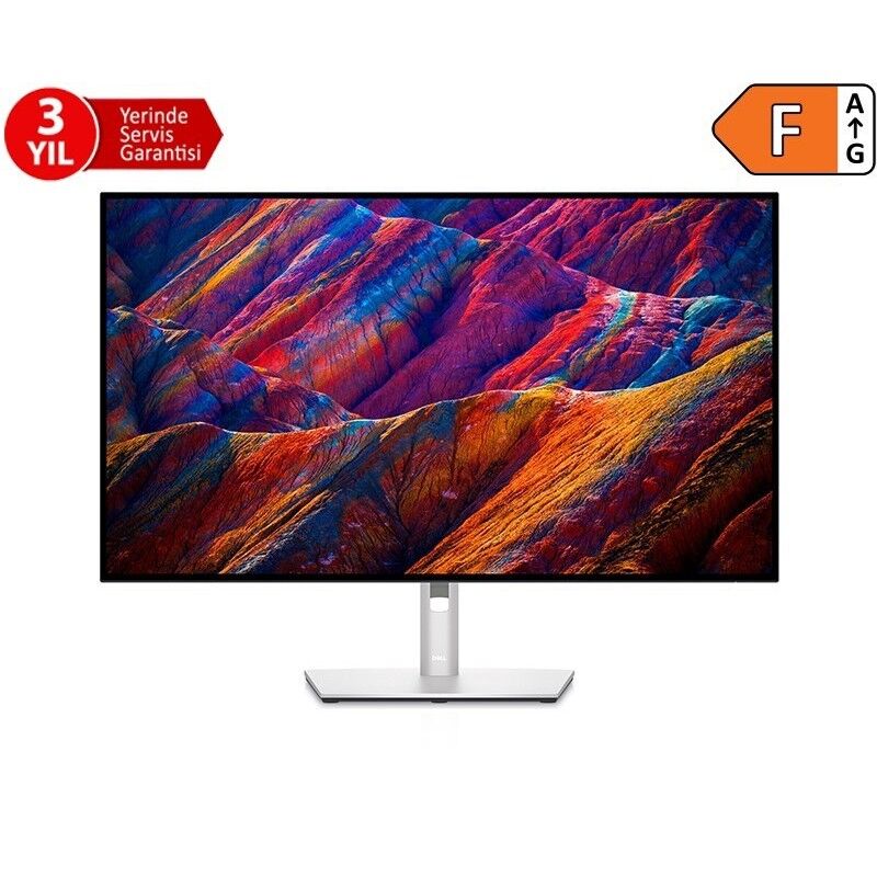 32 DELL ULTRASHARP U3225QE UHD 8MS 120HZ HDMI+USB+DP IPS PIVOT MONITOR