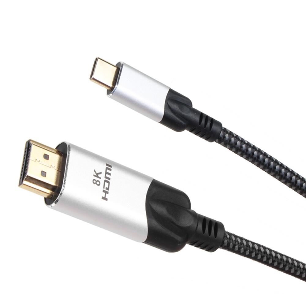 Vcom CU423MCV-1.8 Siyah 1.8MT Type-C To Hdmi 2.0V Kablo