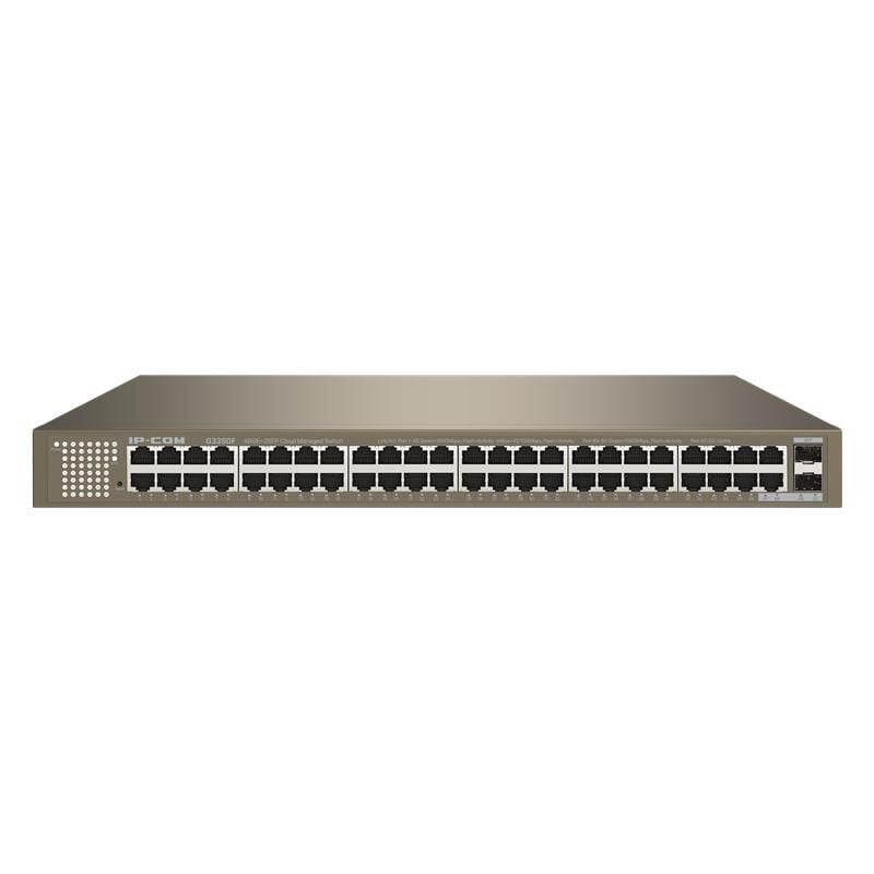 IP-COM G3350F 48 PORT GIGABIT + 2X1GB SFP UPLINK L2 CLOUD YÖNETİLEBİLİR RACKMOUNT SWITCH