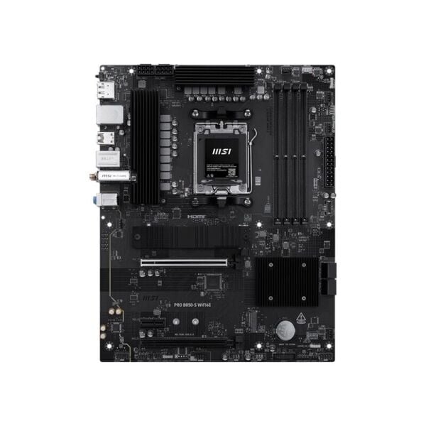 MSI PRO B850-S WIFI6E DDR5 8200MT/S 1XHDMI 1XDP 2XM.2 AM5 ATX (AMD AM5 9000/8000/7000 SERİLERİ İLE UYUMLU)