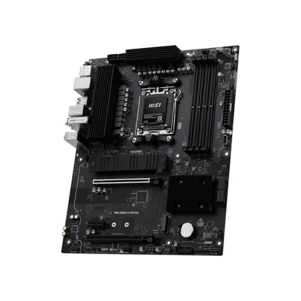 MSI PRO B850-S WIFI6E DDR5 8200MT/S 1XHDMI 1XDP 2XM.2 AM5 ATX (AMD AM5 9000/8000/7000 SERİLERİ İLE UYUMLU)