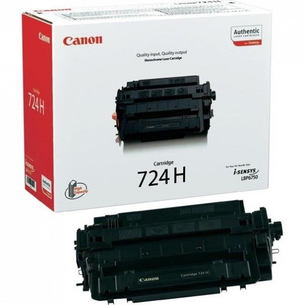 Canon CRG-724H 12.500 Sayfa Yüksek Kapasite Toner LBP6750-6780 MF515