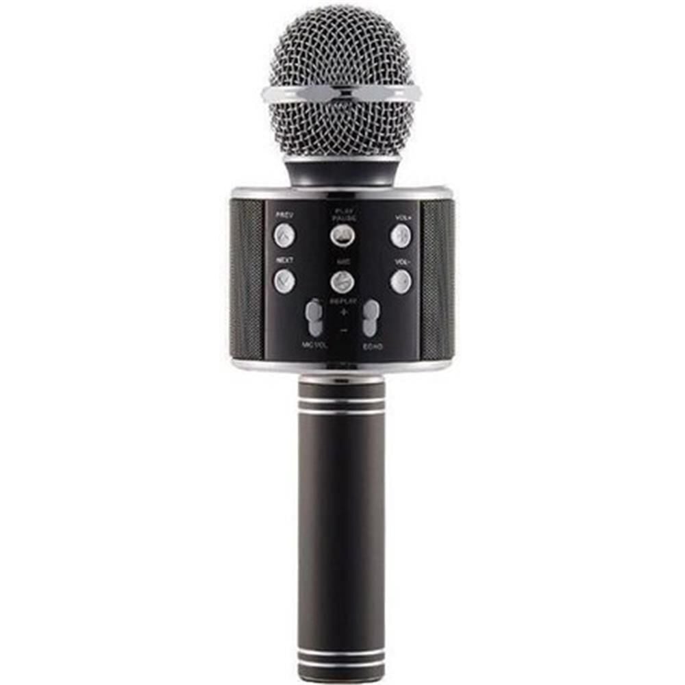Wster Ws-858 Siyah Bluetooth Karaoke Mikrofon