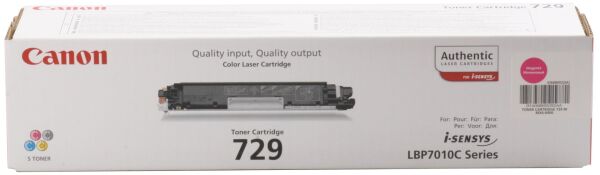 Canon CRG-729M Magenta Kırmızı 1.000 Sayfa Toner LBP7010-7018