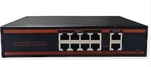 Nova HIF1621GBL-C 16 Port Poe+ 10-100 Mbps 2 Port 10-100-1000 Mbps 1 SFP Switch