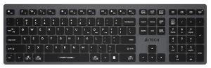 A4TECH FBX50C BLUETOOTH Q ŞARJLI KLAVYE GRİ