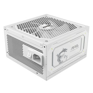 MSI MAG 1000GL PCIE5 WHITE 1000W 80+ GOLD POWER