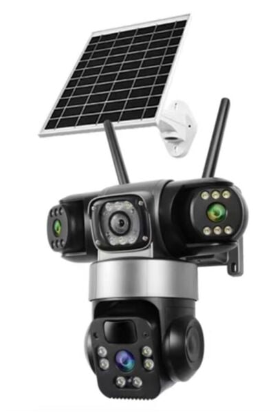 Okam O-KAM 6040 9MP 3 Lens Wifi Solar Kamera