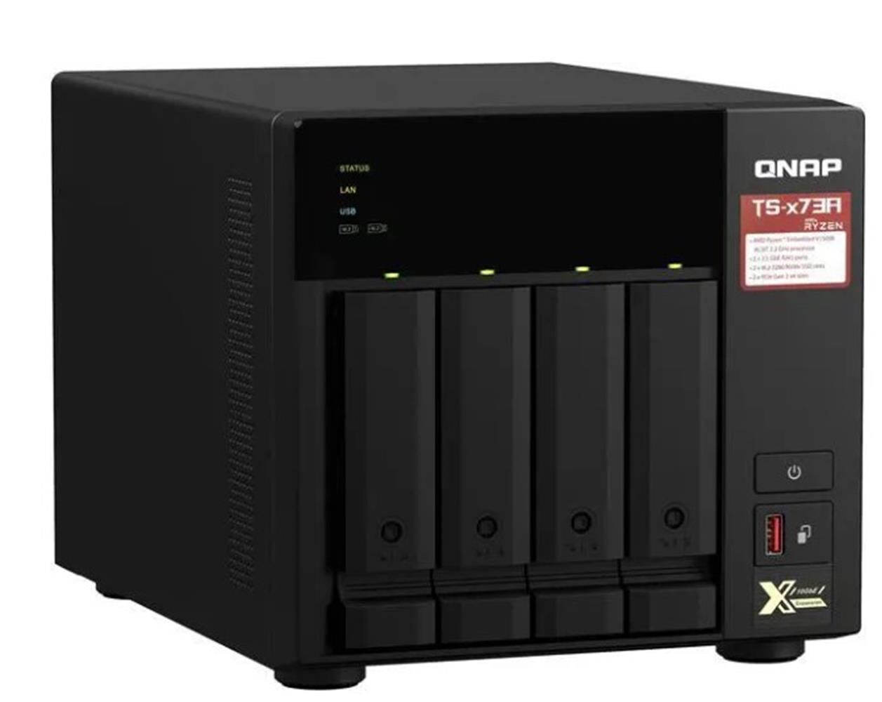 Qnap TS-473 8GB Ram 4 Hdd Yuvalı Nas Depolama Ünitesi