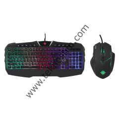 INCA IKG-310 Ruthless Rainbow Efect Gaming Klavye Mouse Set
