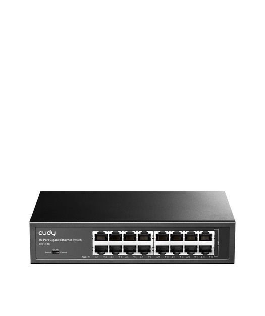 CUDY 16-Port Gigabit Metal Switch