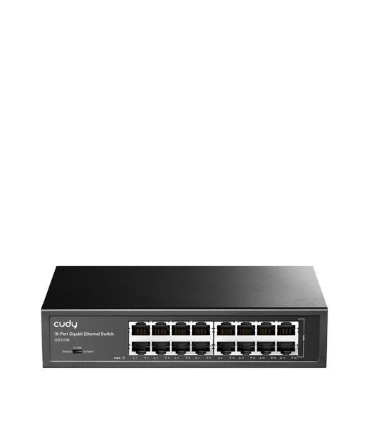 CUDY 16-Port Gigabit Metal Switch