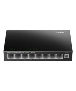 CUDY 8-Port 10/100 Mbps Metal Switch