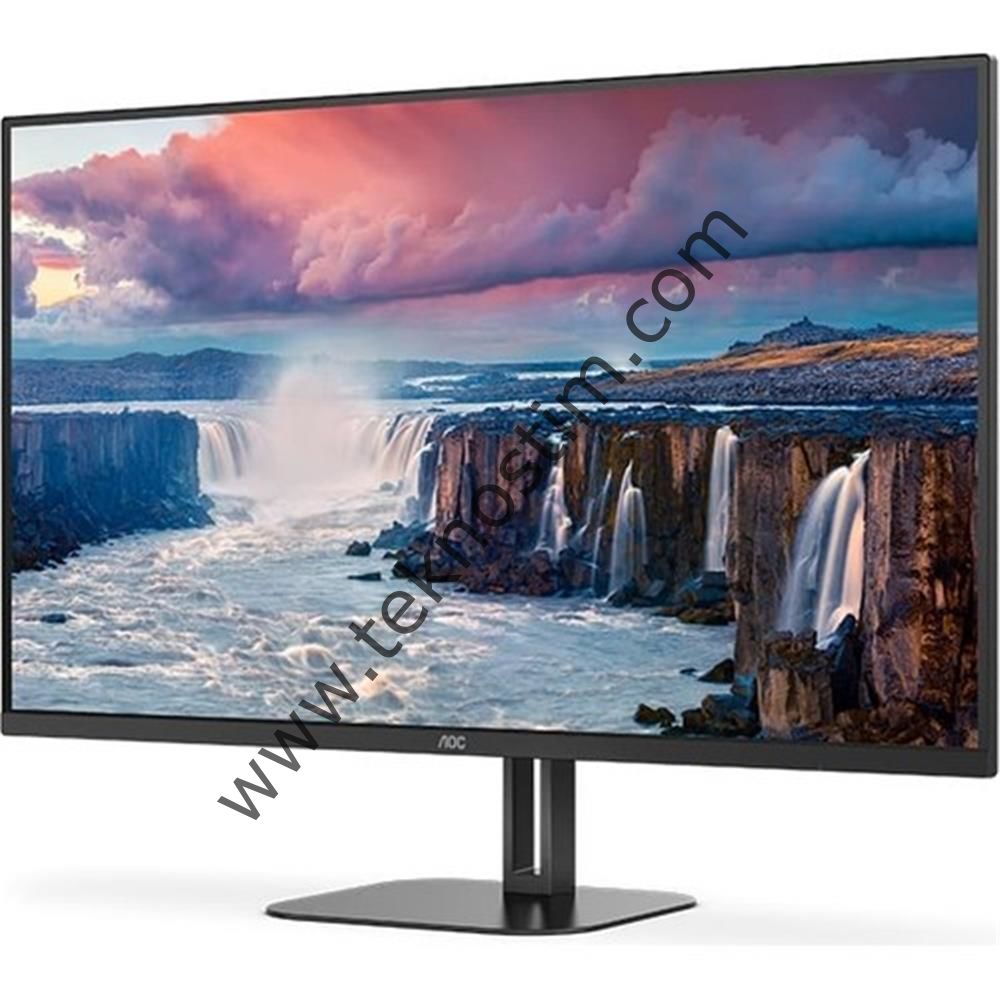 Aoc 31.5'' Q32V5CE-BK 1Ms 75Mhz 1Xhdmı 1Xdp Qhd 2560X1440 Hoparlör Freesync Vesa Siyah Monitör