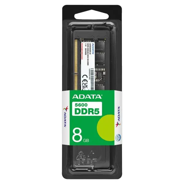 Adata 8GB DDR5 5600MHz 262Pin 1.1V Notebook Ram