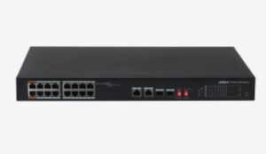 DAHUA PFS3218-16ET-135 16 PORT GIGABIT +1XRJ45/ 1XGB SFP COMBO 135W POE RACKMOUNT SWITCH