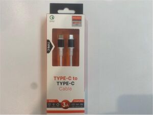 Megatech MT-DT-T 1mt Usb Type-C to Type-C Şarj ve Data Kablosu