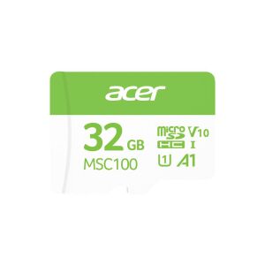 Acer MSC100 32GB microSD U1 V10 A1 Aksiyon Kamera & Güvenlik Kamerası Uyumlu