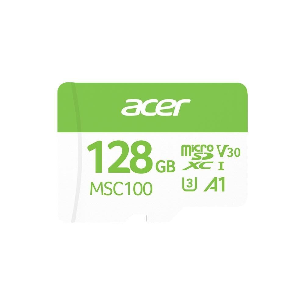 Acer MSC100 128GB microSD U3 V30 A1 Aksiyon Kamera & Güvenlik Kamerası Uyumlu