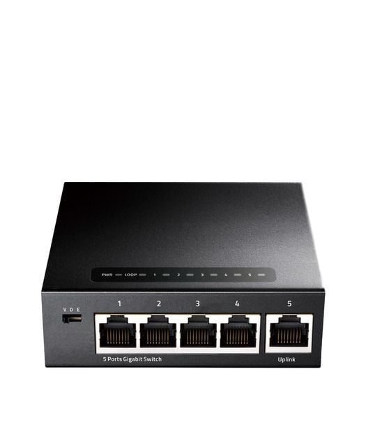 CUDY 5-Port Gigabit Metal  Switch