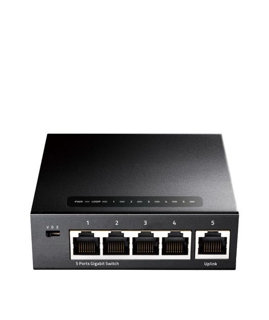 CUDY 5-Port Gigabit Metal  Switch