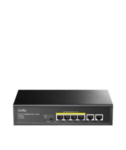 CUDY 6-Port 10/100M PoE+ Switch 60W