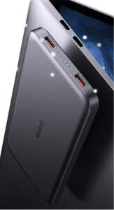 MCDODO MC-3781 20W 10.000mAh Metal Ultra İnce powerbank- Siyah