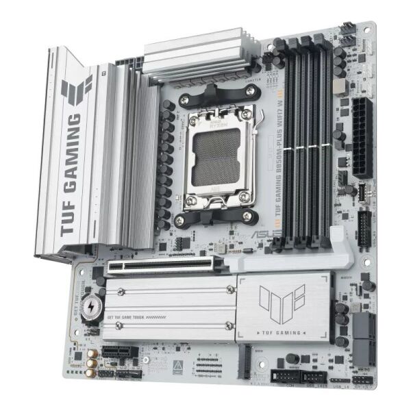 ASUS TUF GAMING B850M-PLUS WIFI 7 AMD ANAKART BEYAZ