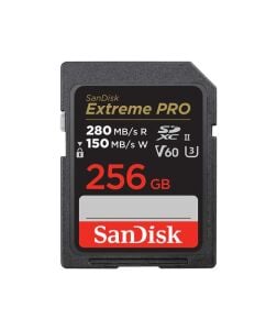 SanDisk Extreme PRO 256GB V60 SD cards