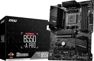 Msı B550-A Pro AM4 DDR4 Bellek 4400(OC) HDMI DP M.2 USB3.2 ATX Anakart