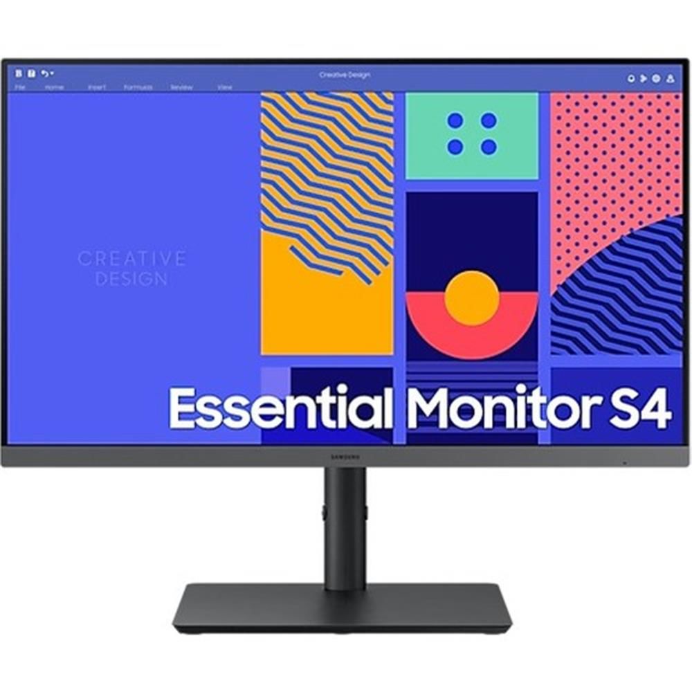 Samsung 24'' Essential LS24C432GAUXUF 4 ms Full HD Pivot IPS Monitör