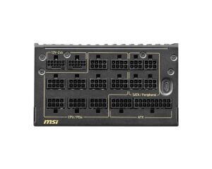 MSI MEG AI1600T PCIE5 1600W80+ TITANIUM FULMODULAR