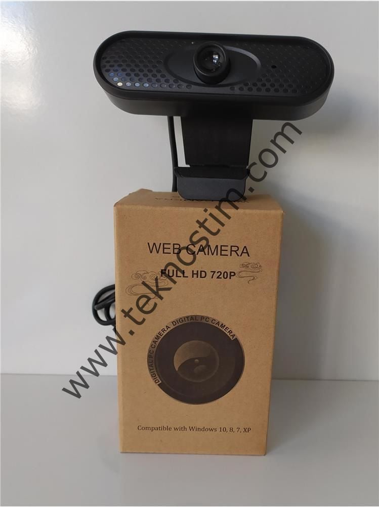 G-Tek X52 720P 1Mp Usb Mıkrofonlu Usb Webcam Tak Çalıştır