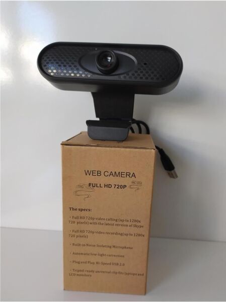 G-Tek X52 720P 1Mp Usb Mıkrofonlu Usb Webcam Tak Çalıştır