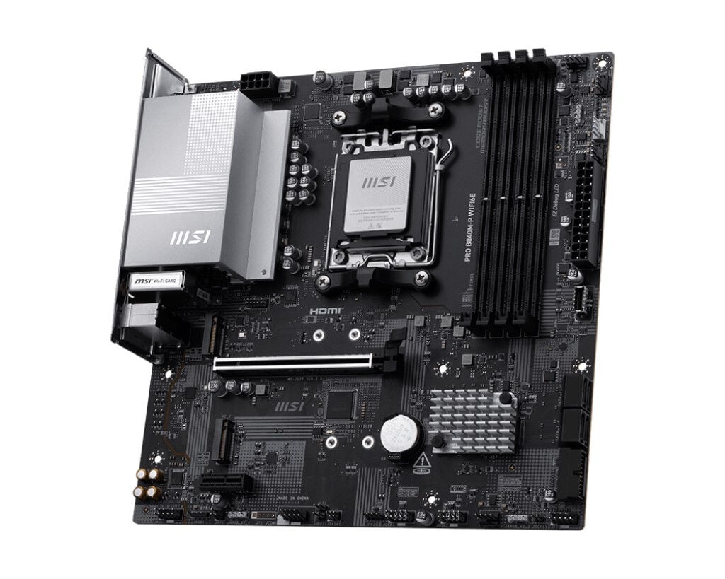 MSI PRO B840M-P WIFI6E DDR5 mATX AM5