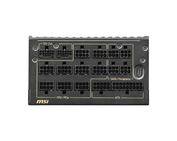 MSI MEG AI1600T PCIE5 1600W80+ TITANIUM FULMODULAR