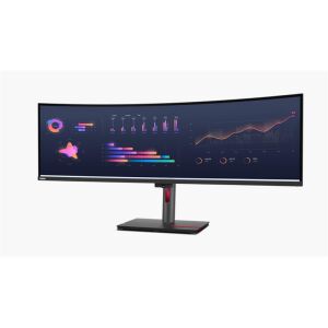49 LENOVO P49W-30 THINKVISION 63DBRAT1TK 4MS 60HZ HDMI+DP WLED PIVOT CURVED MONITOR
